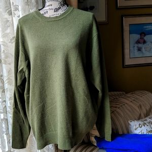 Men's crew neck cashmere sweater
